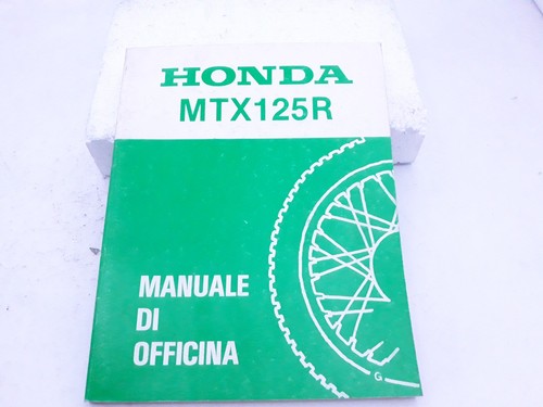 Manuale officina honda mtx125 - officina,