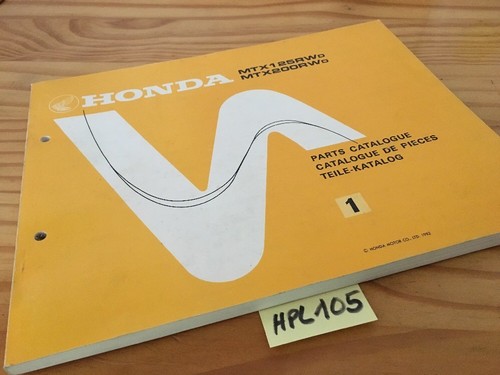 Honda mtx125rw mtx200rw - mtx125rw, d