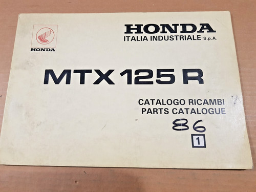 Catalogo ricambi honda - ricambi, mtx
